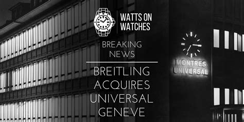 who owns breitling company|universal geneve watch company.